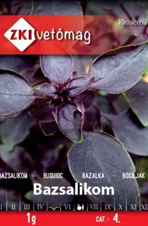 Bazsalikom vöröslevelű ZKI 4