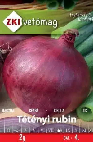 Hagyma Tétényi Rubin ZKI 4